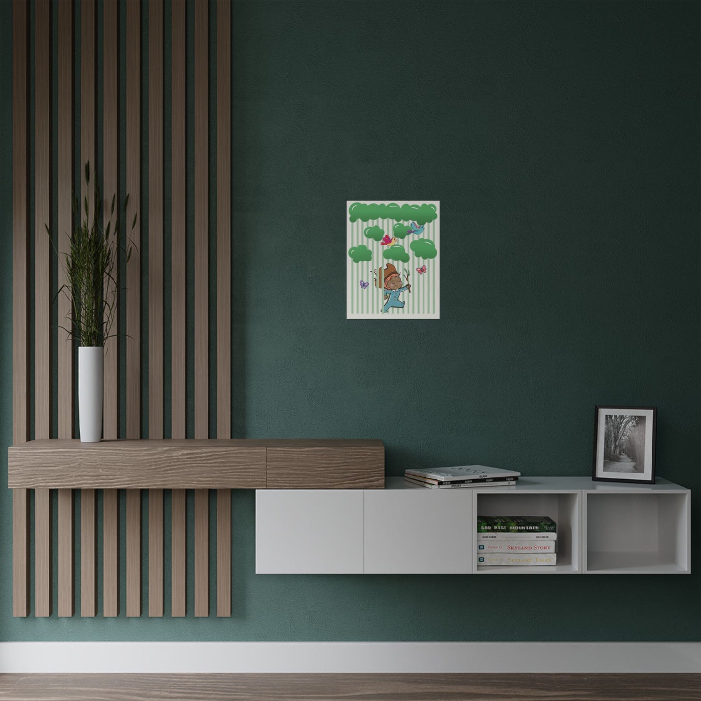 Pin Pon Forest Nursery Poster