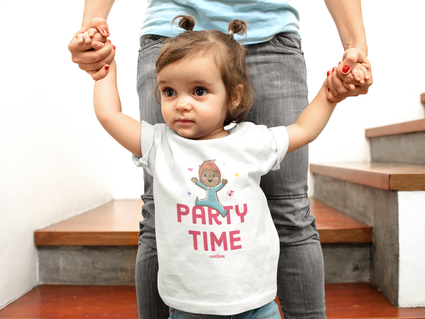 Pin Pon 'Party Time' Baby T-Shirt