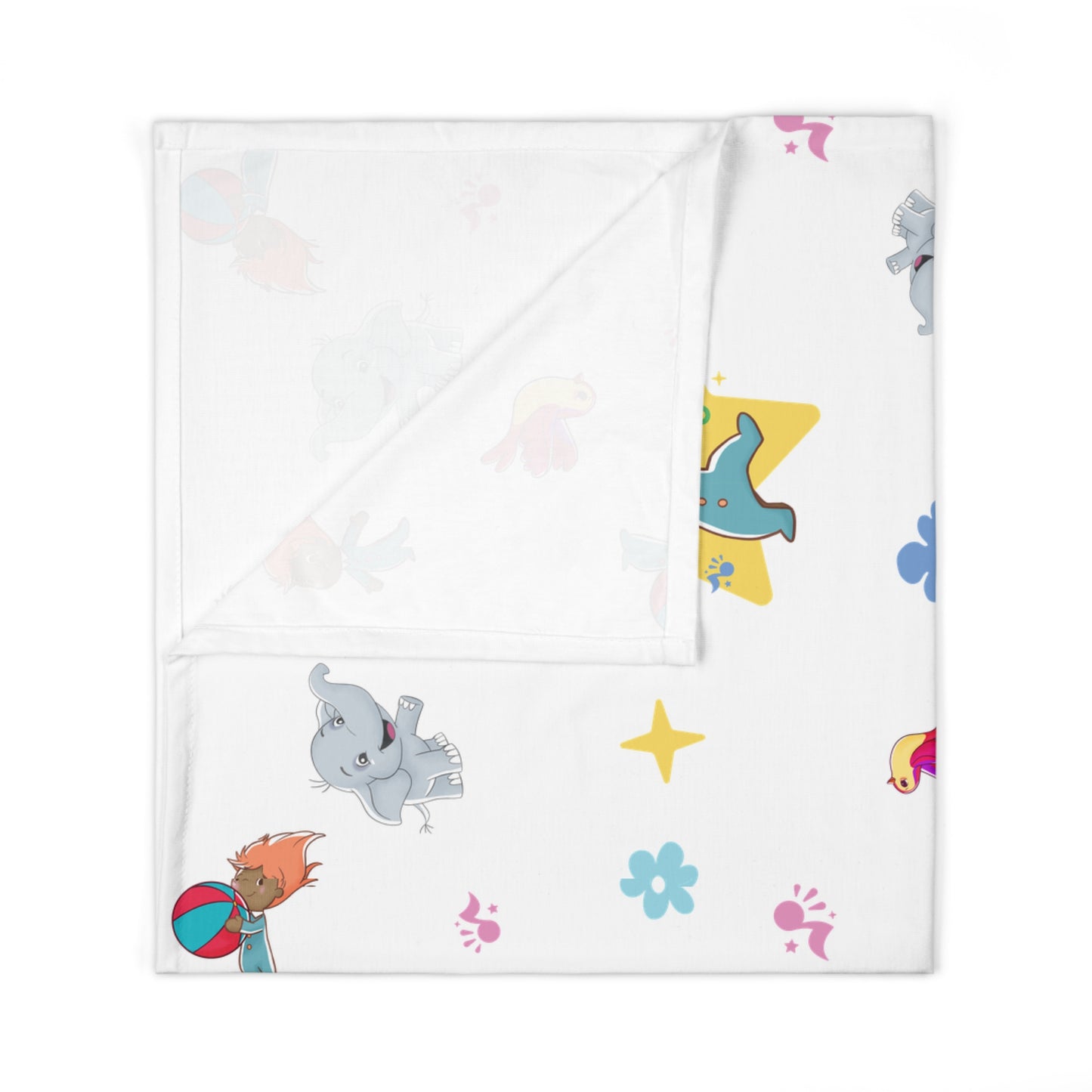 Pin Pon Dreamy Friends Baby Swaddle Blanket