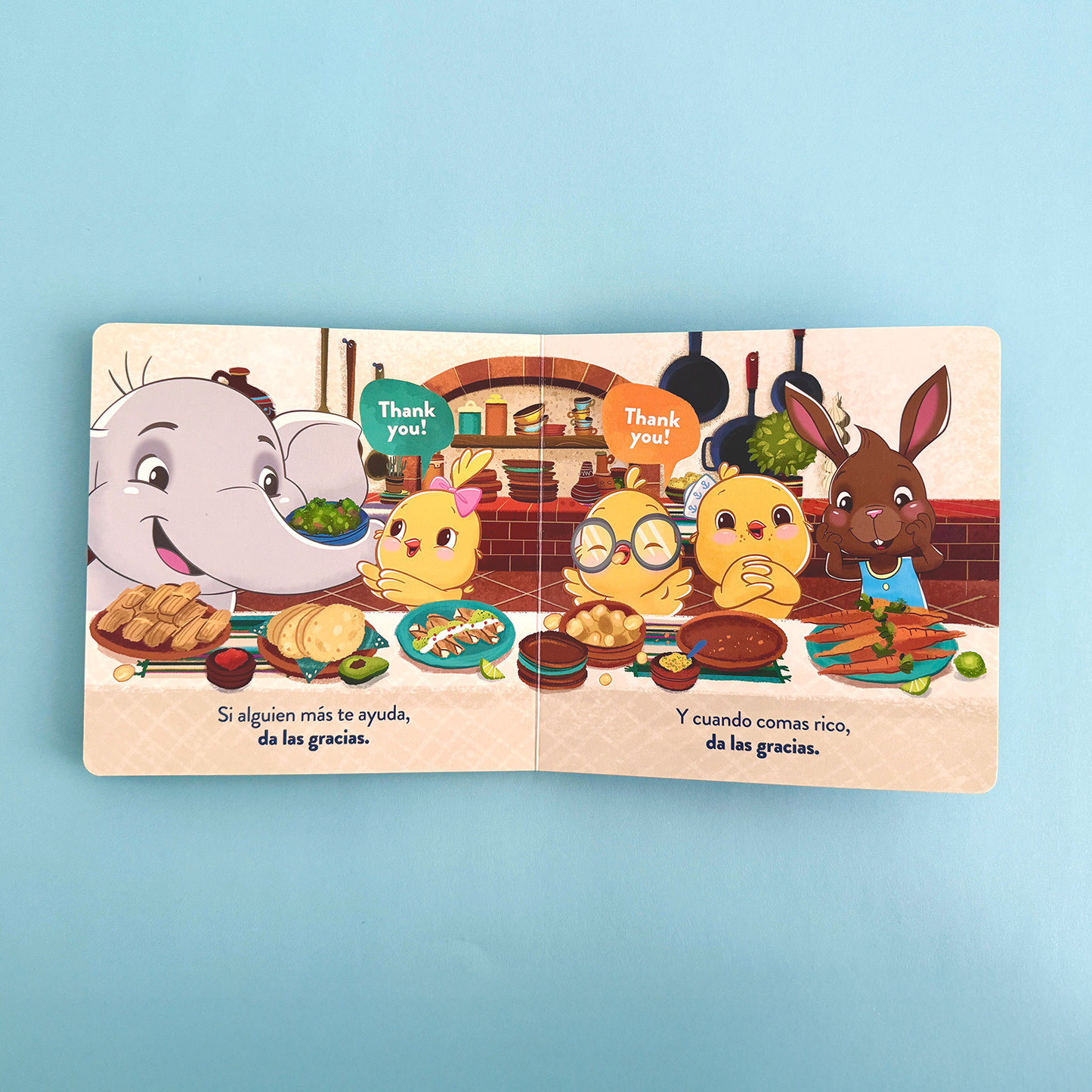 NEW: Canticos Thank you, Gracias book plus Nicky Chickie bundle