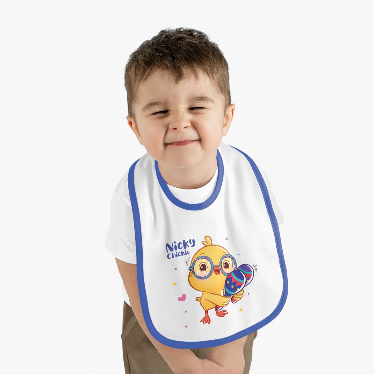 Nicky Chickie Bib – ¡Pío pío, mealtime style!