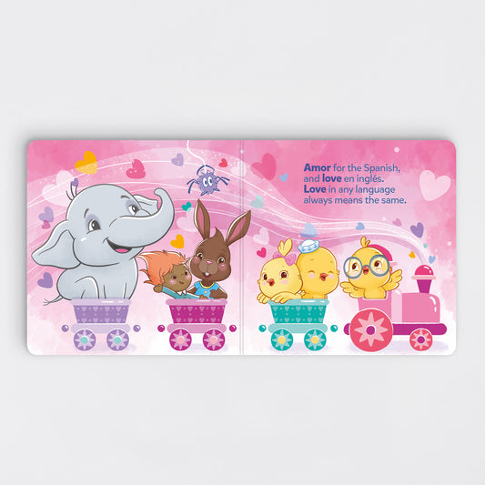 Amor is to love you: A Bilingual Lift-The-Flap Book