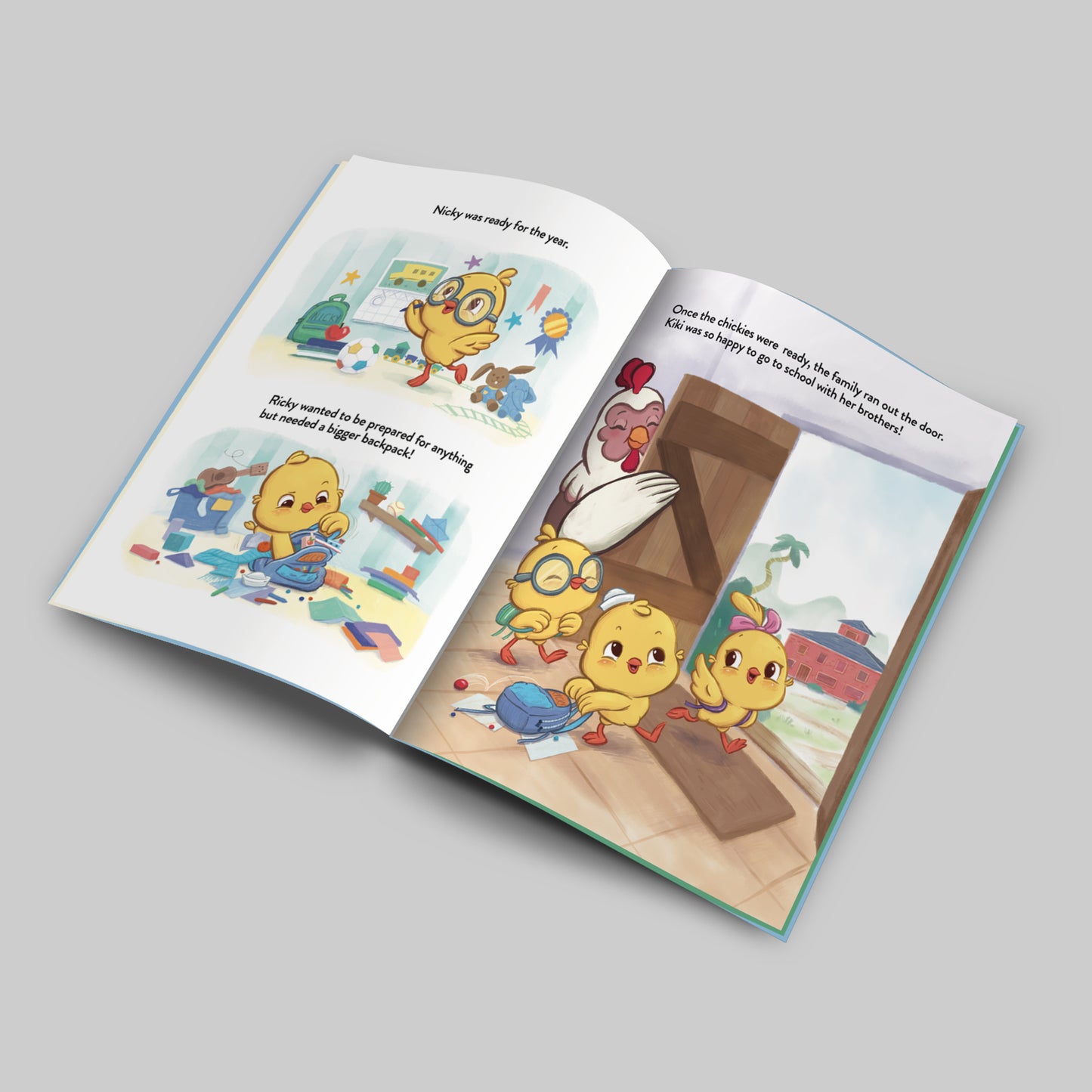 Kiki Can | Go to School | Picture Book