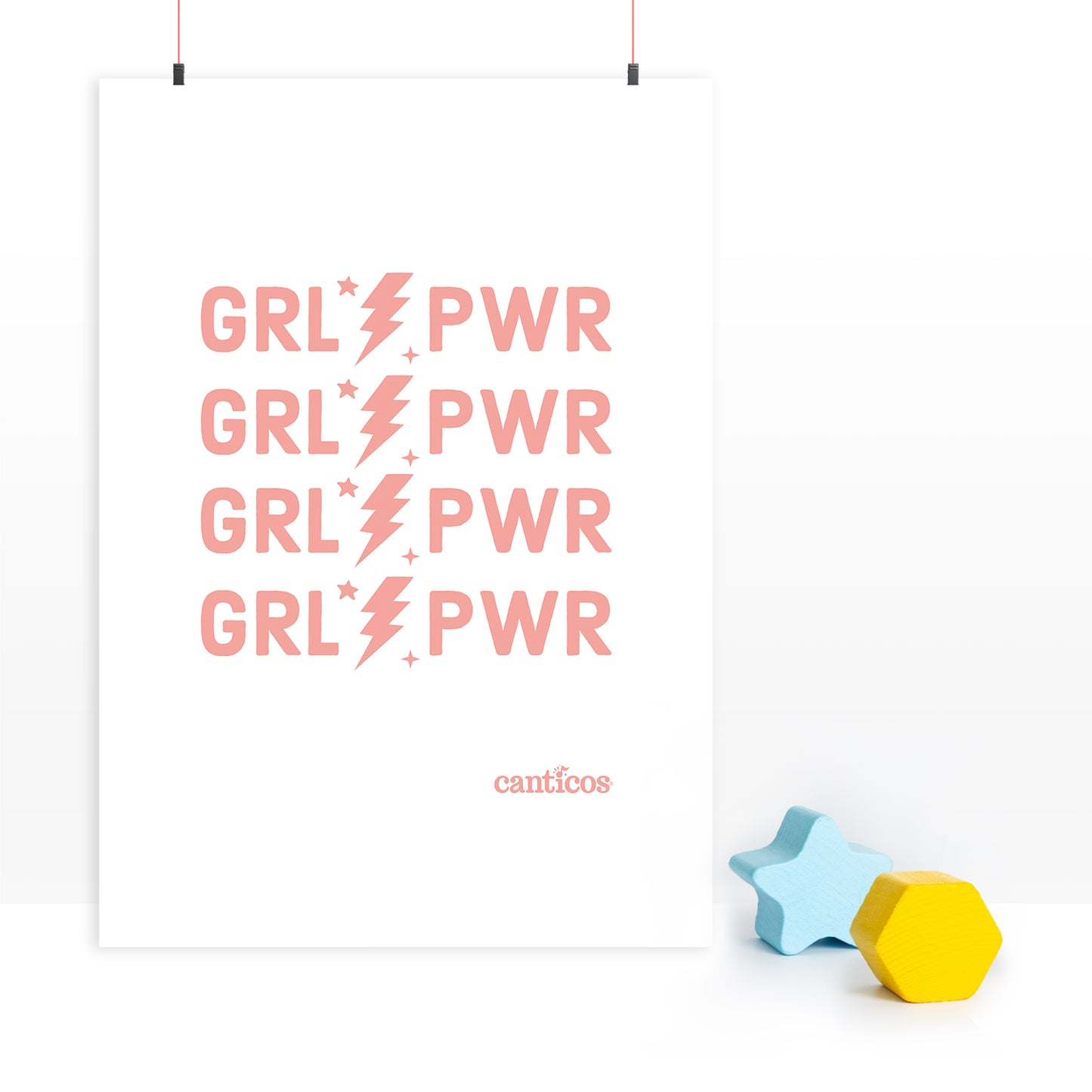 Girl Power - Pink Poster
