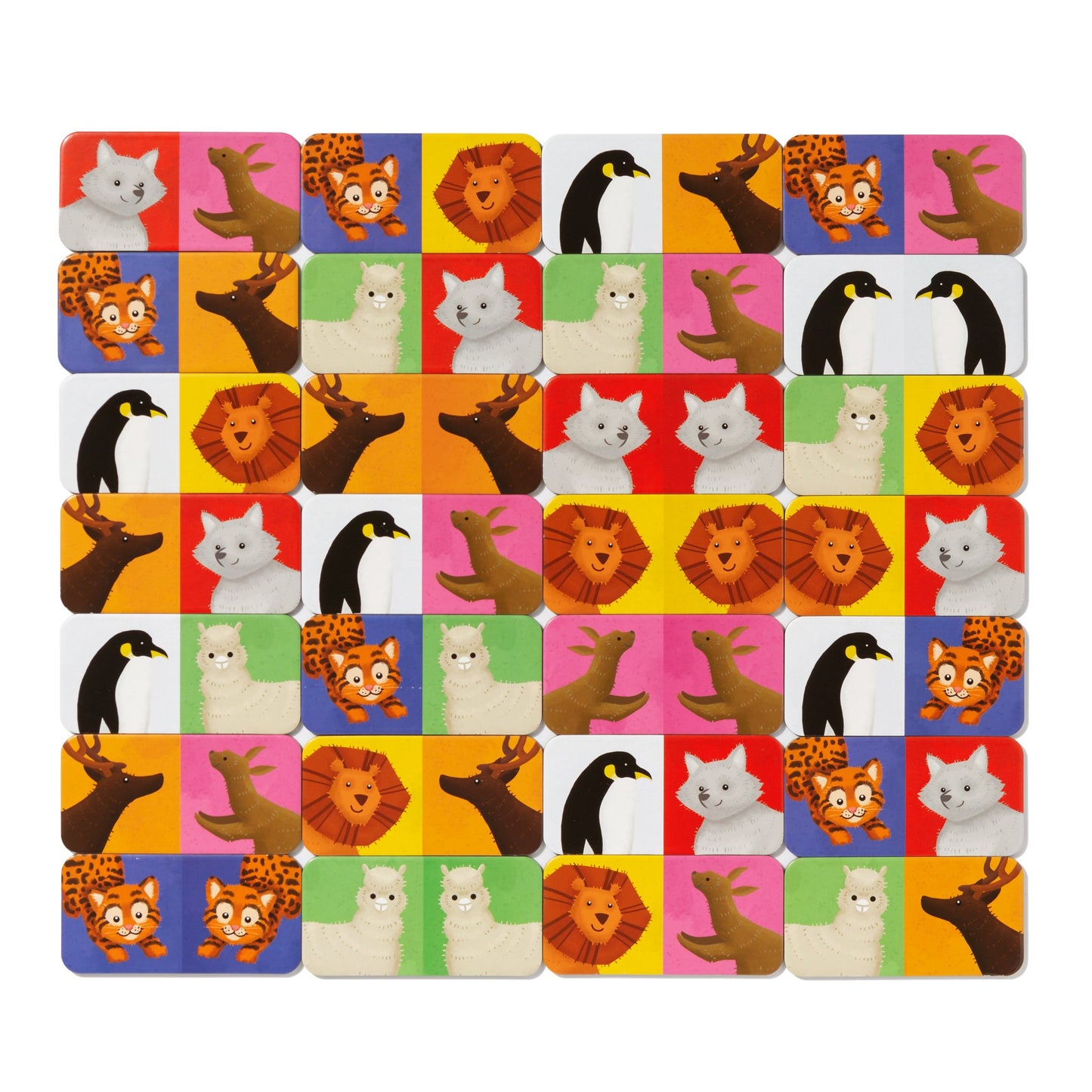 Tiny Travelers Dominoes: Animal Adventures