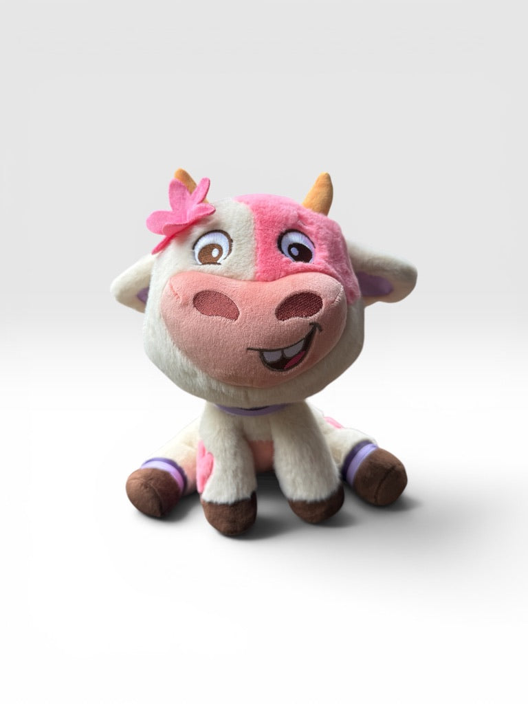 PRE-SALE: La Vaca Lola Plushie + Bilingual Interactive Book Bundle