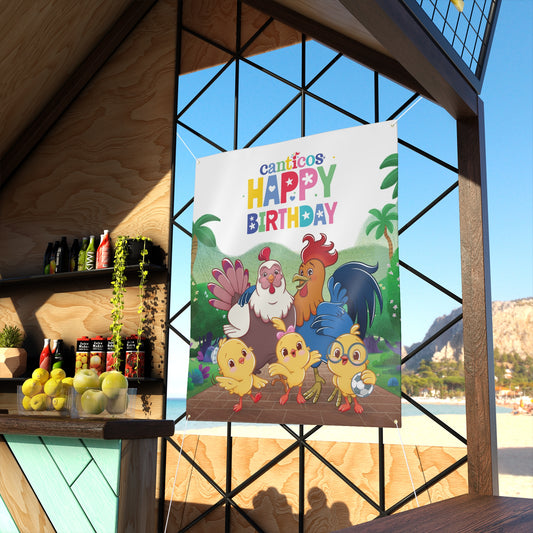 Canticos Birthday Banner – Chickie Family Celebration