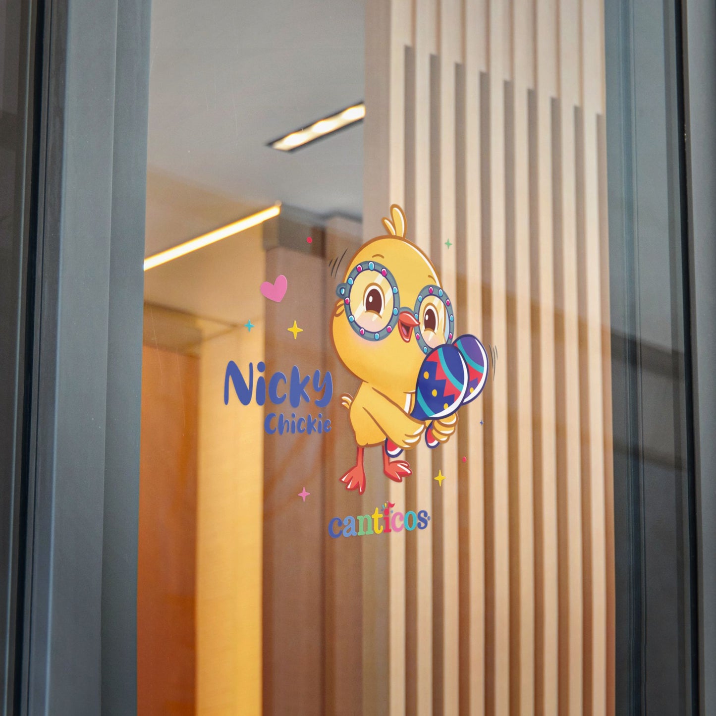 Fiesta Time Nicky Chickie Kiss-Cut Canticos Stickers - Room Decor