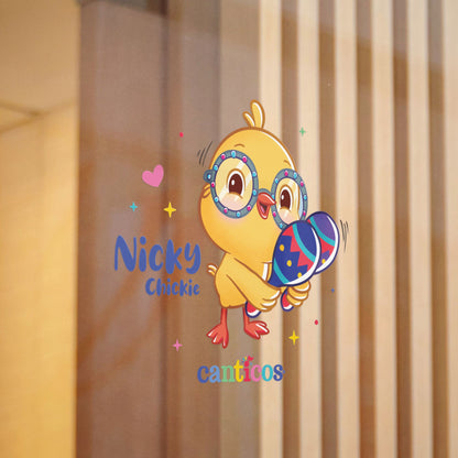 Fiesta Time Nicky Chickie Kiss-Cut Canticos Stickers - Room Decor