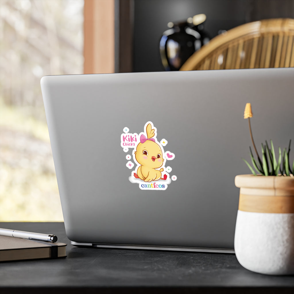 Cute Kiki Chicky Vinyl Decals for Kids' Rooms | Adorable Stickers