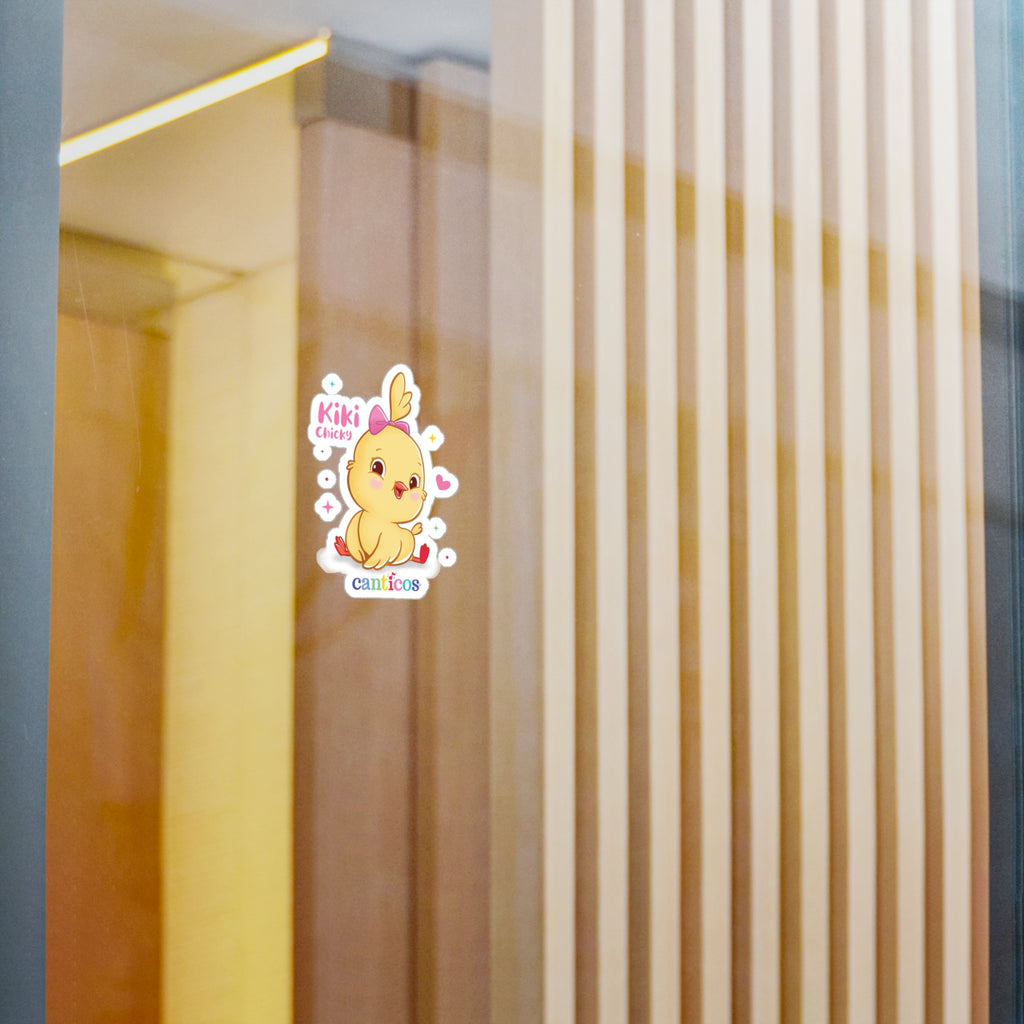 Cute Kiki Chicky Vinyl Decals for Kids' Rooms | Adorable Stickers