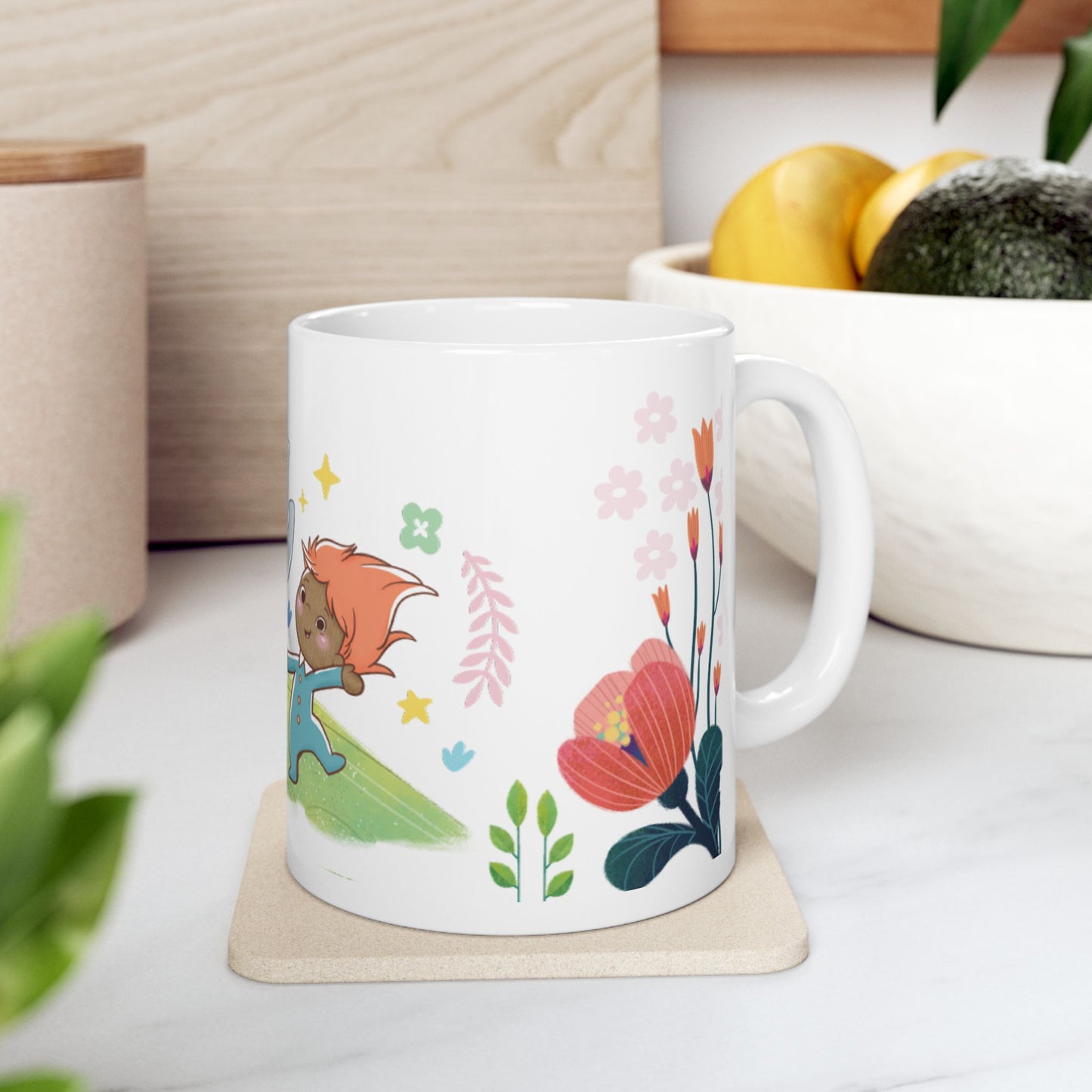 Pin Pon & Benji Ceramic Mug