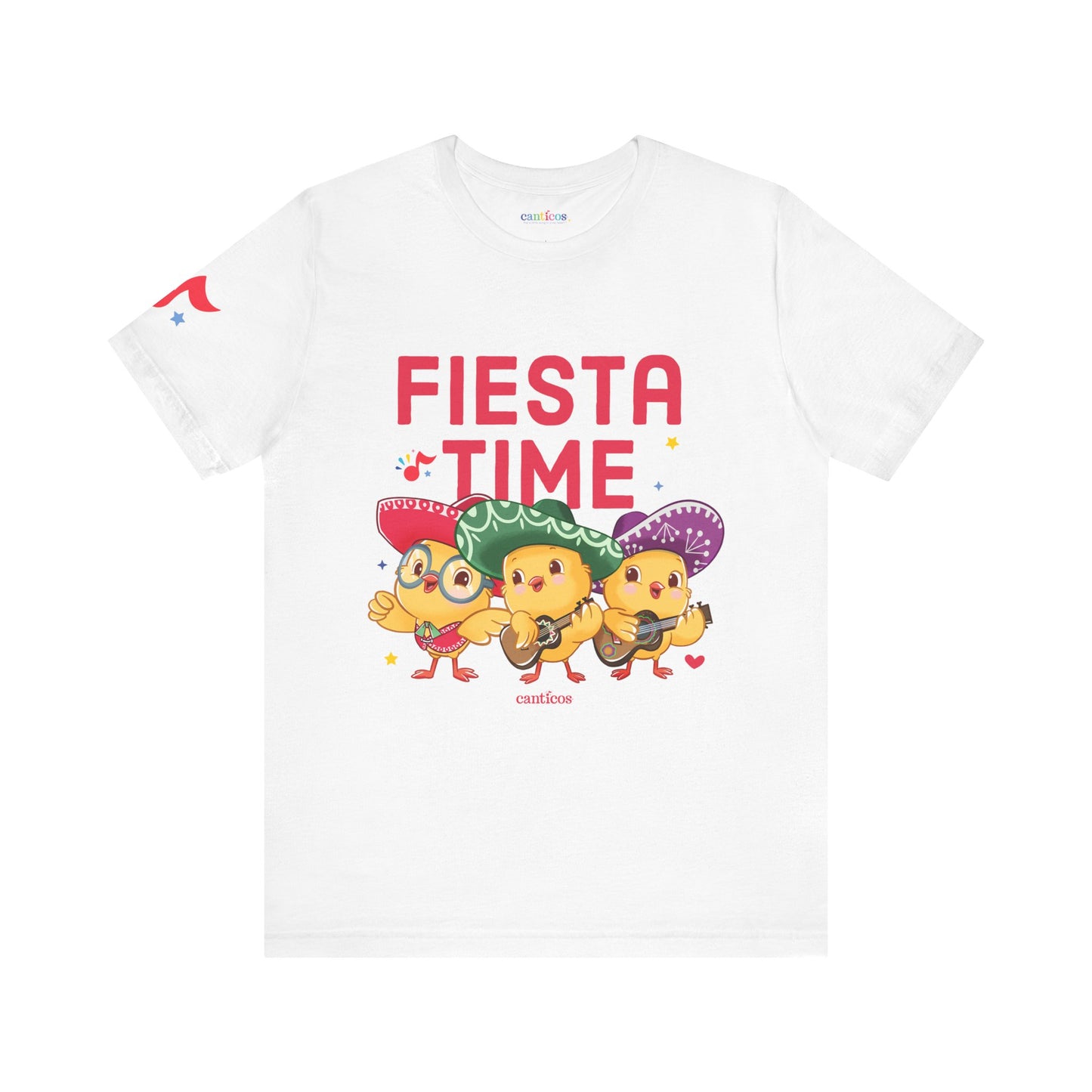 Canticos 'Fiesta Time' Unisex Tee – Featuring the Chickie Mariachis