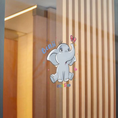 Sweet and Silly Benji Kiss-Cut Canticos Stickers - Room Decor