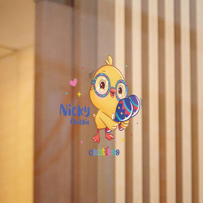 Fiesta Time Nicky Chickie Kiss-Cut Canticos Stickers - Room Decor