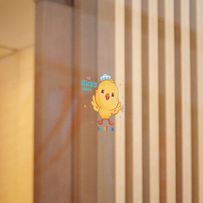 Huggable Ricky Chickie - Kiss Cut Canticos Sticker, Room Decor