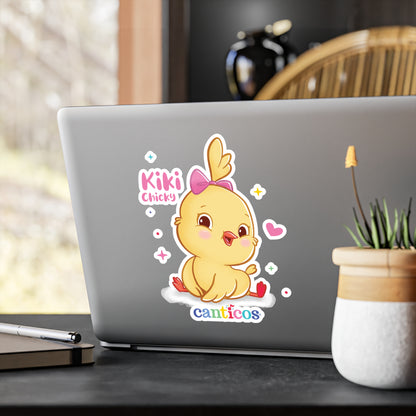 Cute Kiki Chickie Vinyl Decals for Kids' Rooms | Adorable Stickers