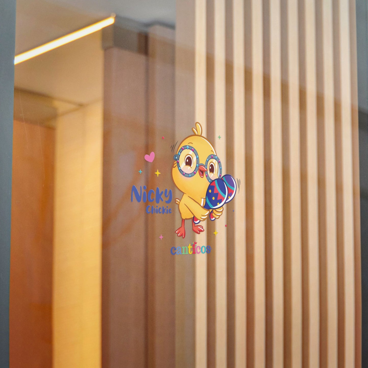 Fiesta Time Nicky Chickie Kiss-Cut Canticos Stickers - Room Decor