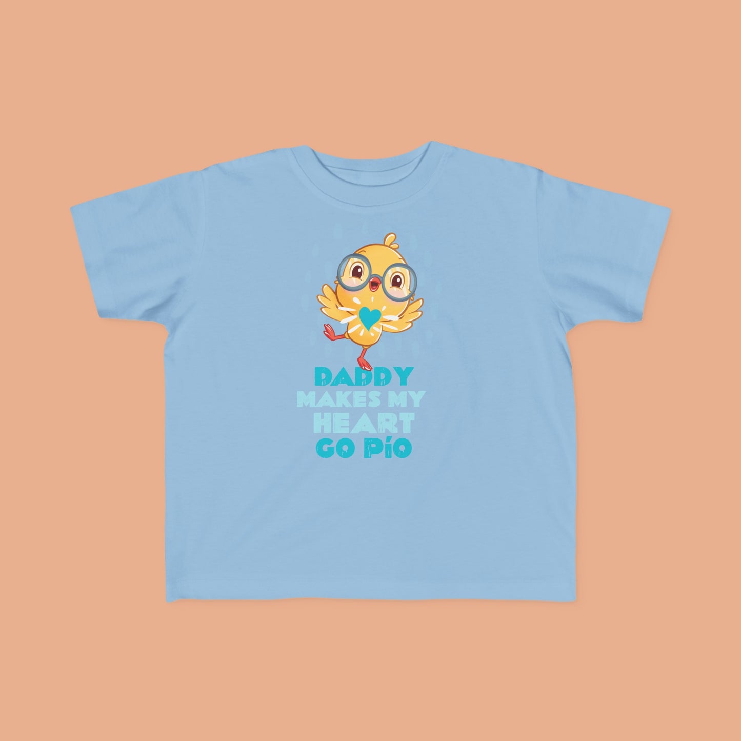 Daddy makes my heart go Pio! Toddler T-shirt - Nicky