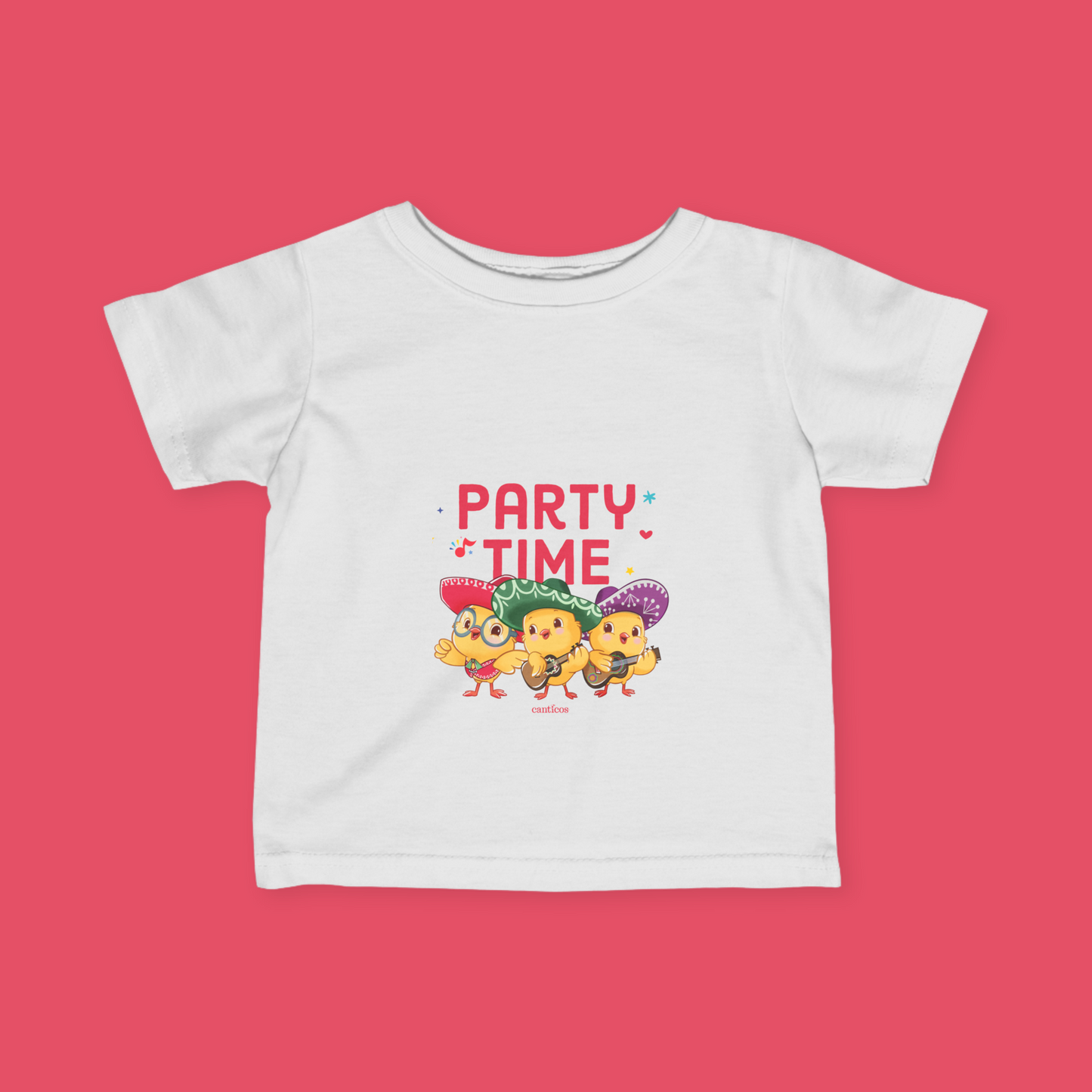 Mariachi Chickies 'Party Time' Baby T-Shirt 🎺🐥🎺