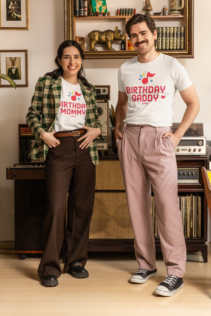 Canticos Daddy 'Birthday Vibes' Tee – Featuring the Happy Note