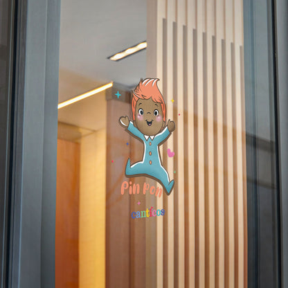 Pin Pon is Here! - Kiss Cut Canticos Sticker, Room Decor