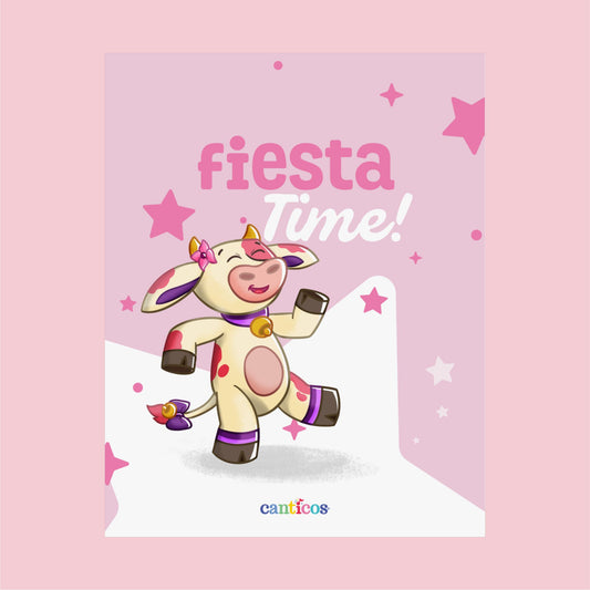La Vaca Lola Fiesta Time Kids Poster