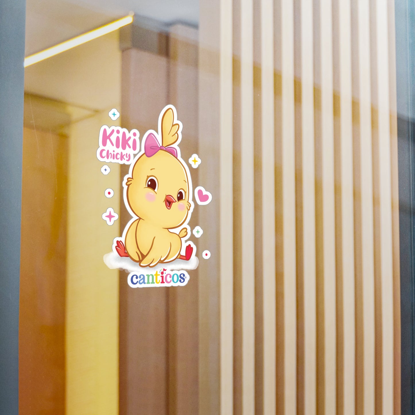 Cute Kiki Chickie Vinyl Decals for Kids' Rooms | Adorable Stickers
