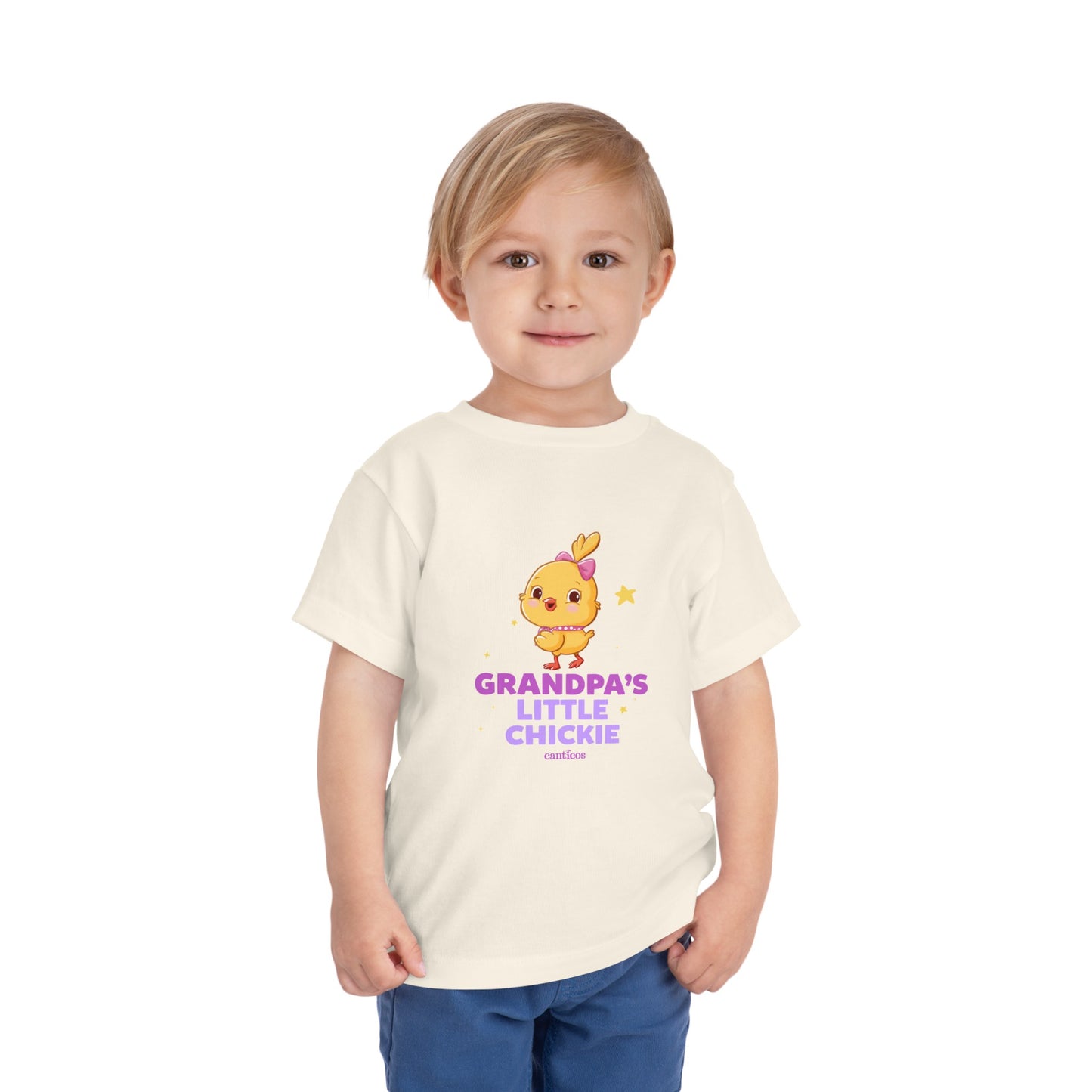 Grandpa's Little Chickie Toddler T-shirt - Kiki