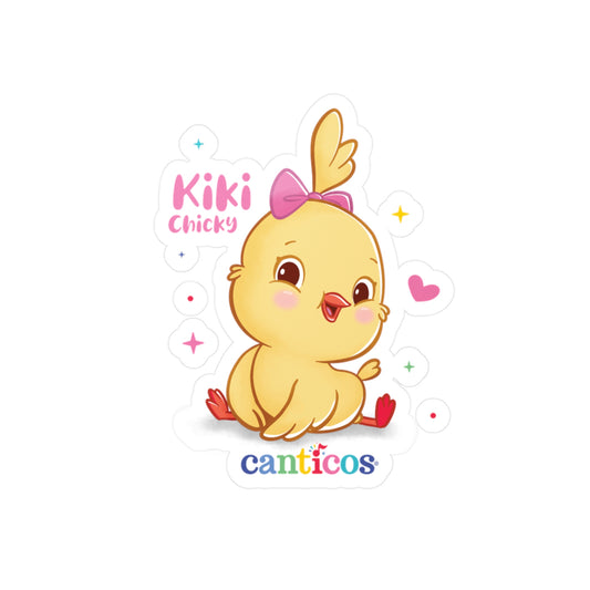 Cute Kiki Chickie Vinyl Decals for Kids' Rooms | Adorable Stickers