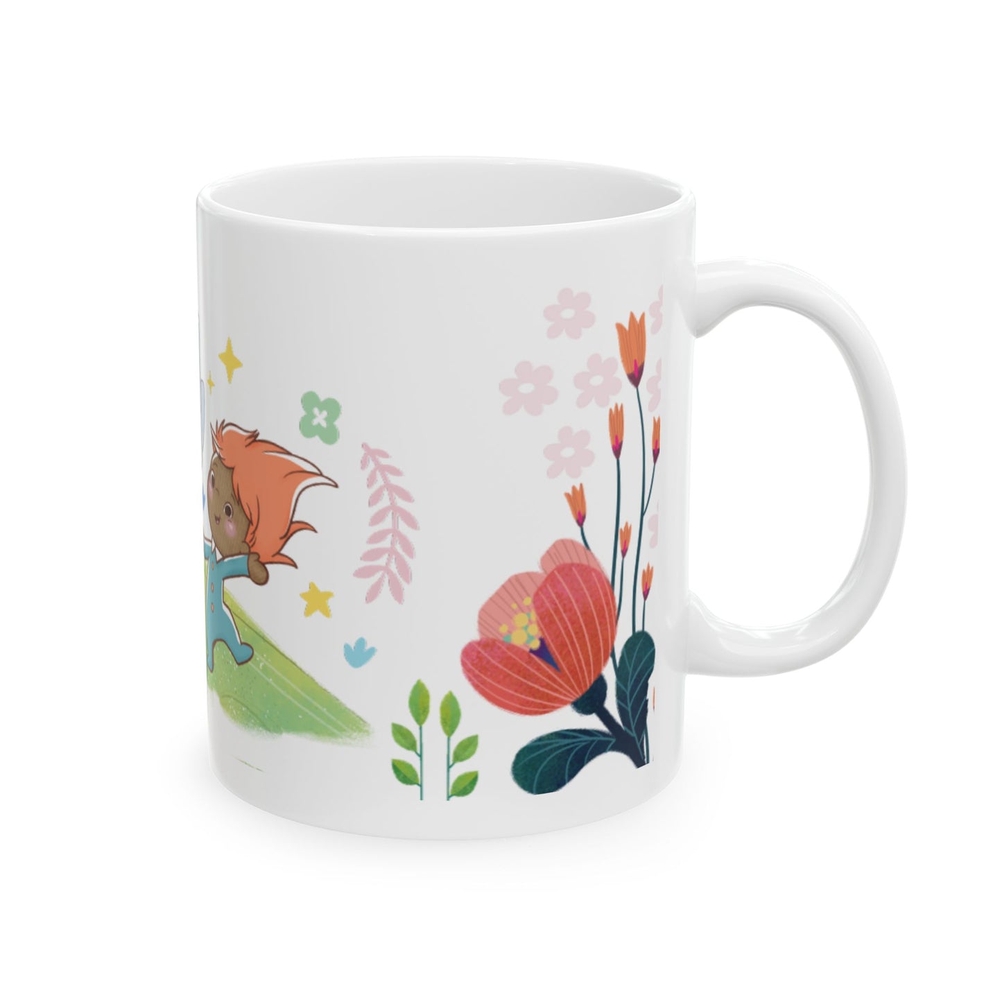 Pin Pon & Benji Ceramic Mug