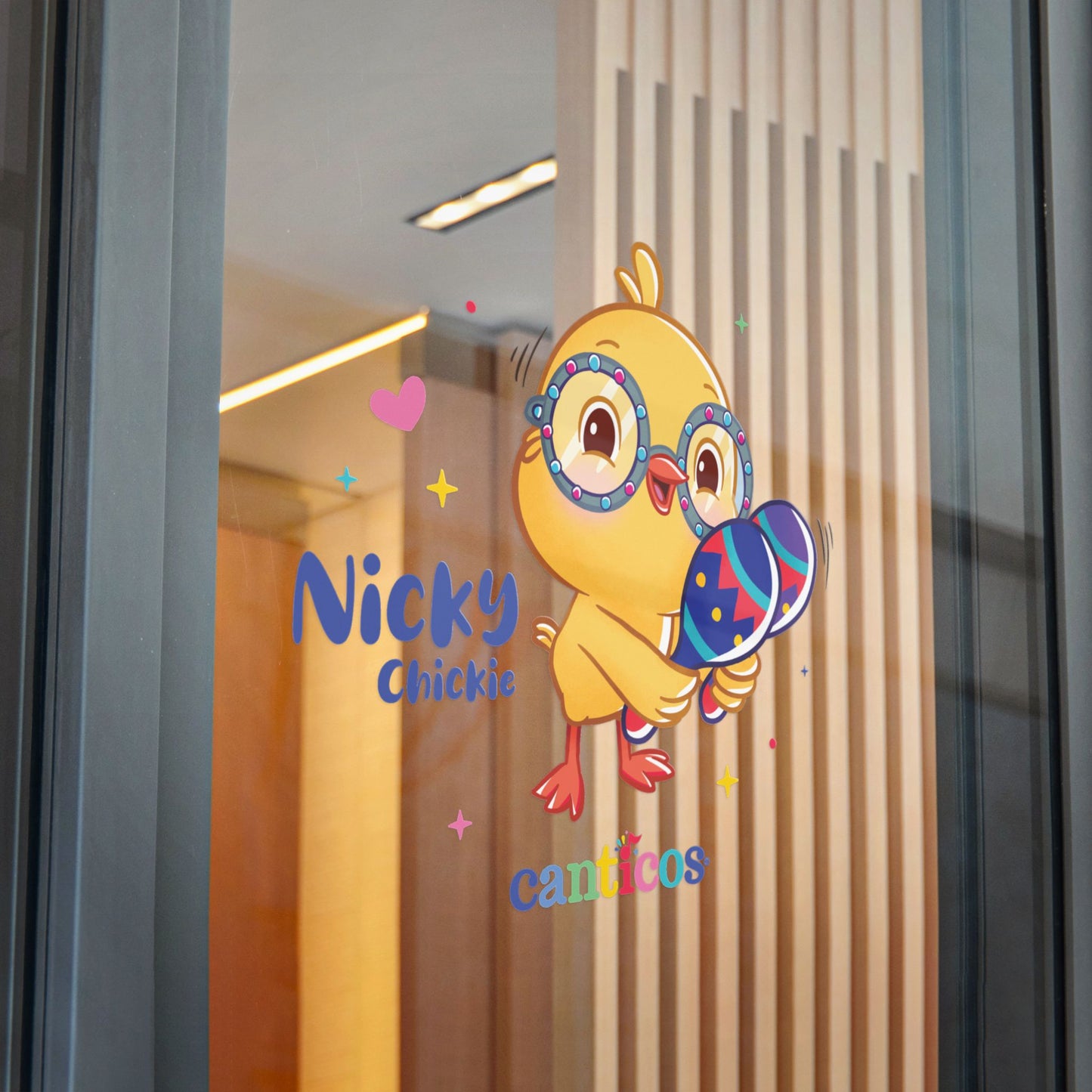 Fiesta Time Nicky Chickie Kiss-Cut Canticos Stickers - Room Decor