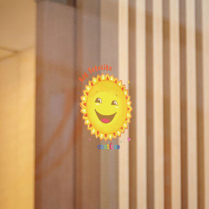 Sol Solecito, Little Sunny Sunshine - Kiss Cut Canticos Sticker, Room Decor