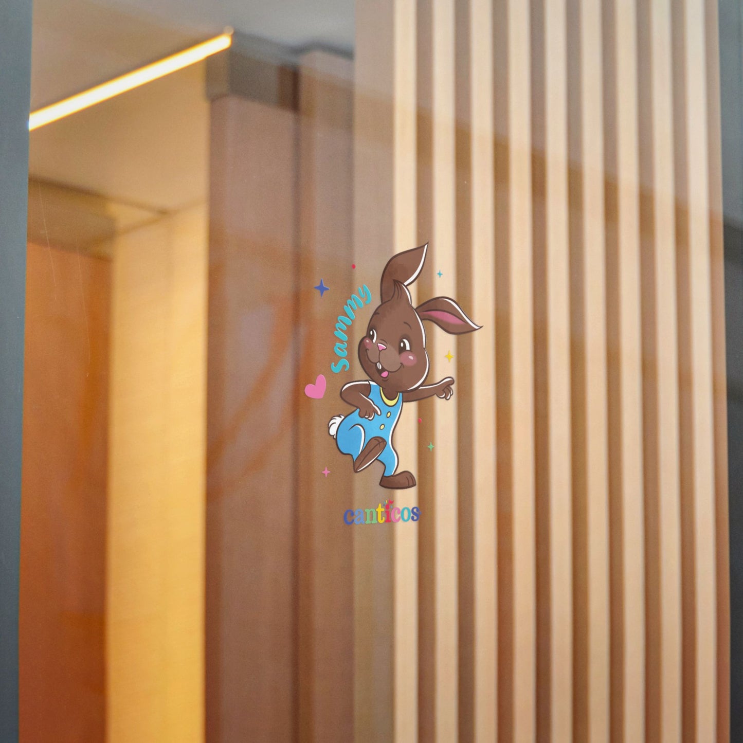 Sammy the Bunny Kiss-Cut Canticos Stickers - Room Decor