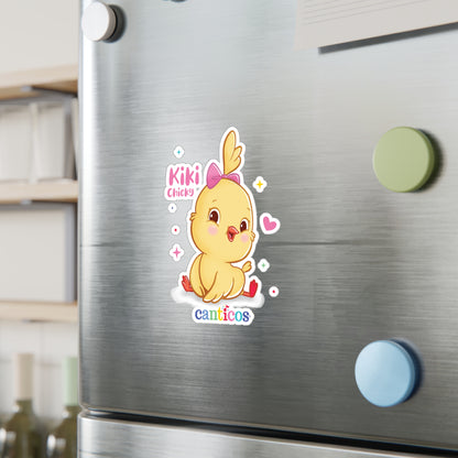 Cute Kiki Chickie Vinyl Decals for Kids' Rooms | Adorable Stickers