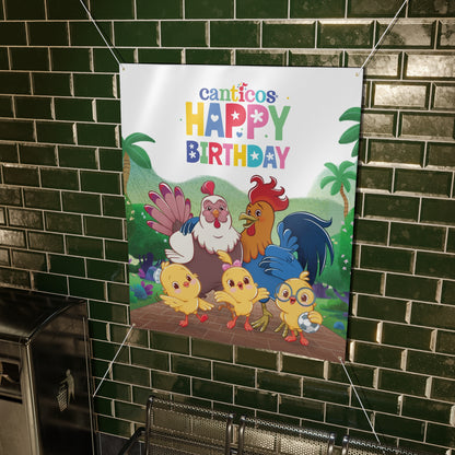 Canticos Birthday Banner – Chickie Family Celebration
