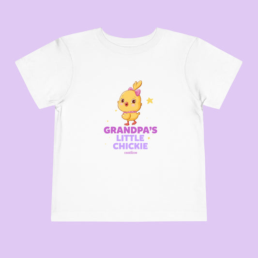 Grandpa's Little Chickie Toddler T-shirt - Kiki