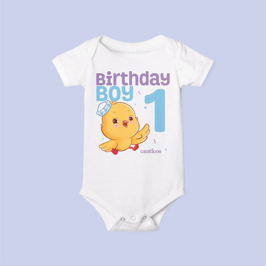 Ricky Chickie 1st Birthday Boy Baby Onesie