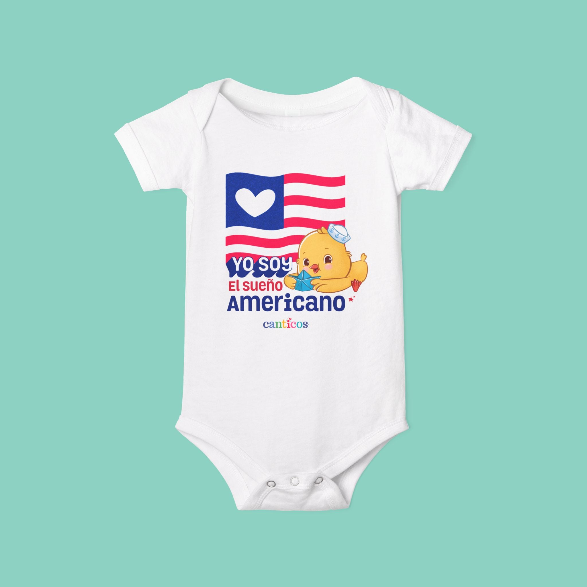 Ricky Chickie Yo Soy El Sueño Americano Baby Onesie