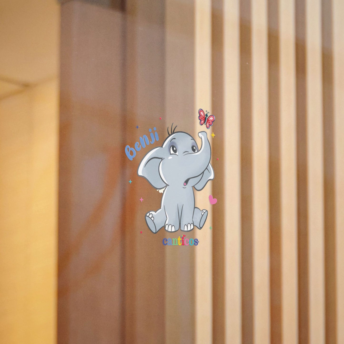 Sweet and Silly Benji Kiss-Cut Canticos Stickers - Room Decor