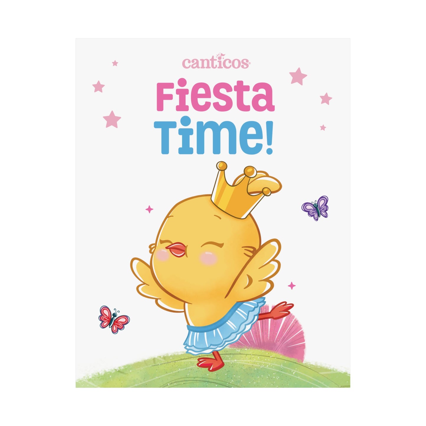 Kiki Fiesta Time Crowned Chick Rolled Poster