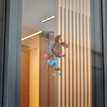 Sammy the Bunny Kiss-Cut Canticos Stickers - Room Decor