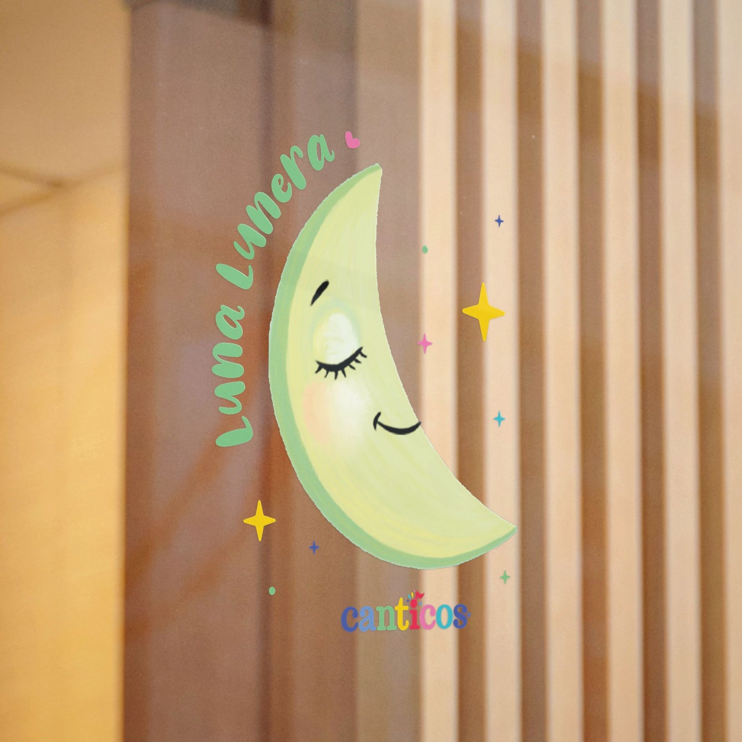 Luna Lunera Kiss-Cut Canticos Stickers - Room Decor
