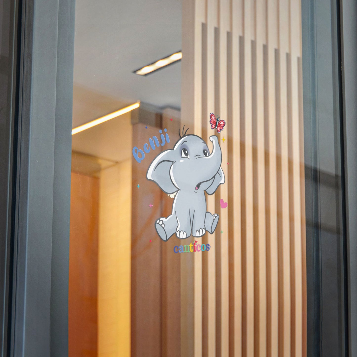 Sweet and Silly Benji Kiss-Cut Canticos Stickers - Room Decor