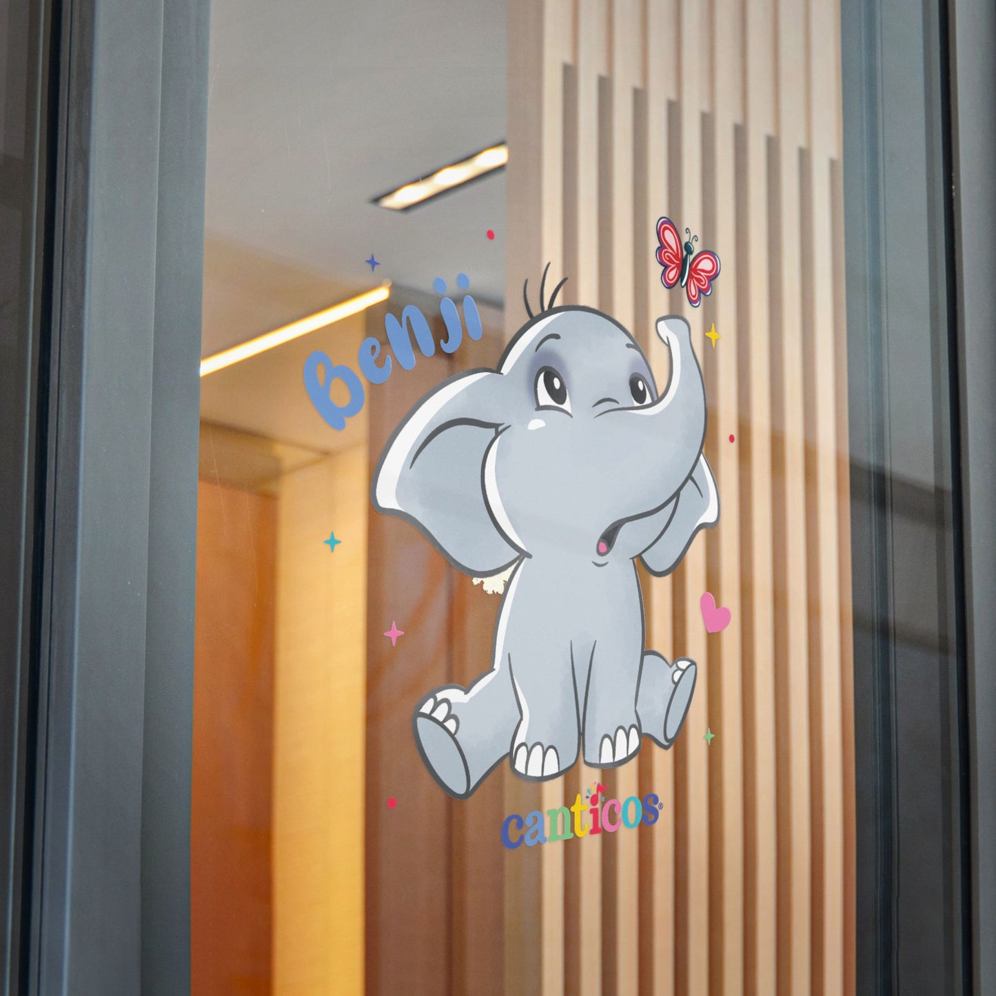 Sweet and Silly Benji Kiss-Cut Canticos Stickers - Room Decor