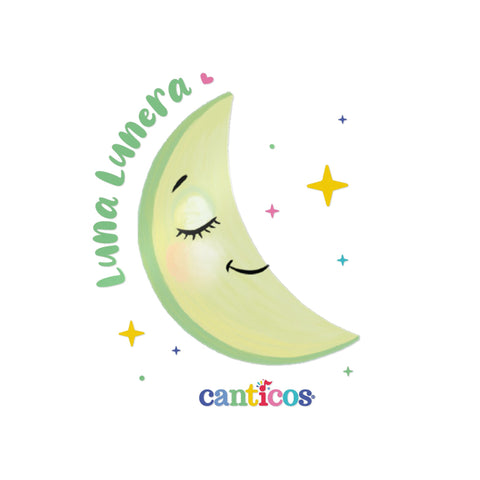 Luna Lunera Kiss-Cut Canticos Stickers - Room Decor
