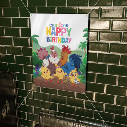 Canticos Birthday Banner – Chickie Family Celebration