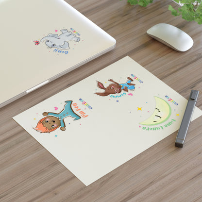 Canticos Amiguitos  Sticker Sheets for Classroom or Party Favors