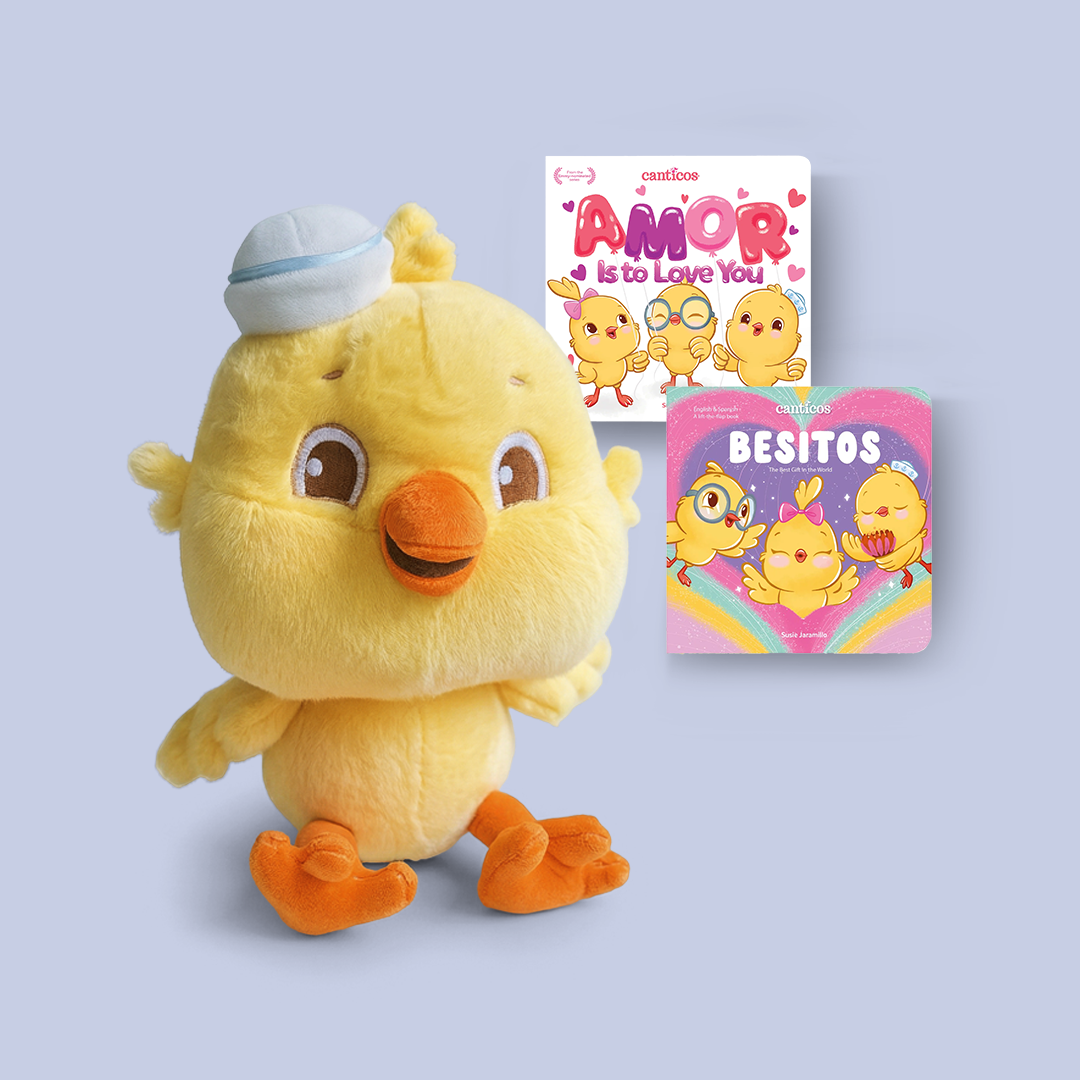 Ricky Plush + Amor & Besitos Book Bundle