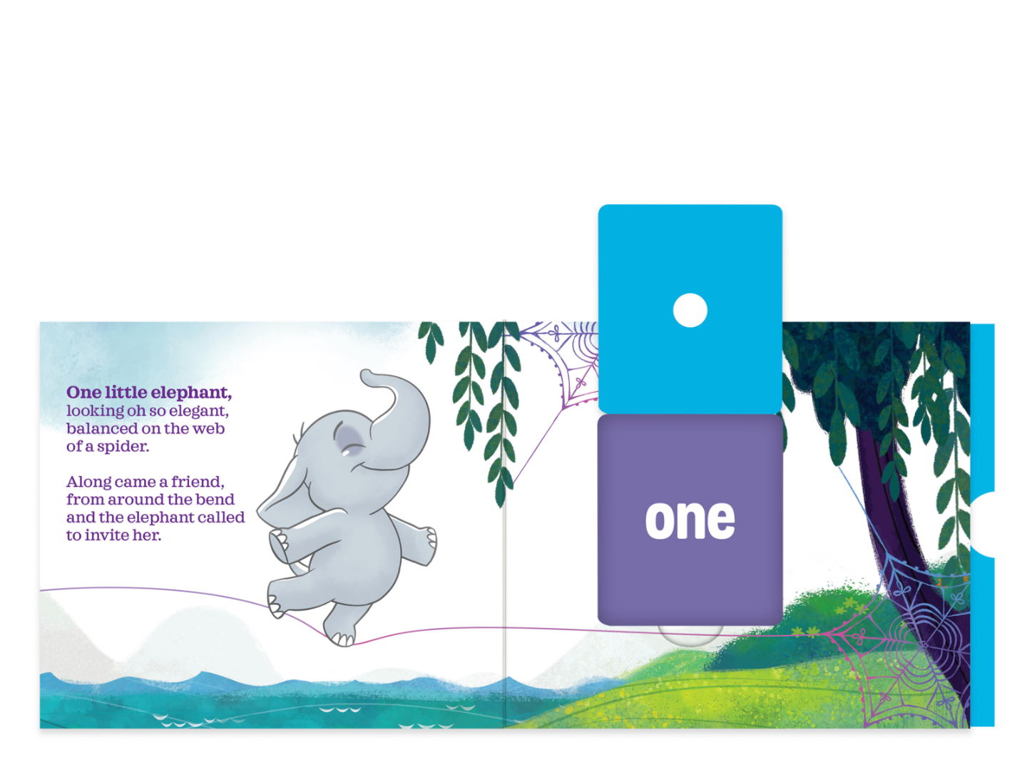 Little Elephants / Elefantitos, Flip & Play Bilingual Book